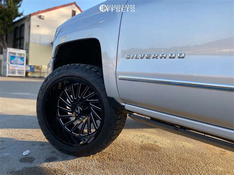 2017 Chevrolet Silverado 1500 With 22x12 51 Arkon Off Road Caesar And