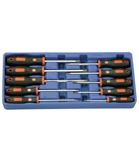 10 Piece Tamperproof Star Screwdriver Set Genius