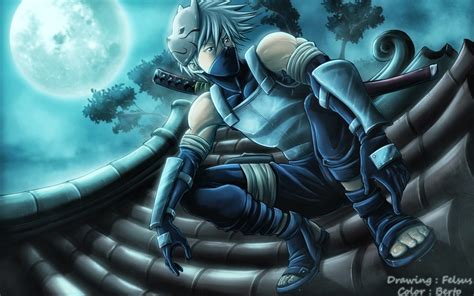 344544 Kakashi Hatake Sharingan Anbu Ninja Naruto