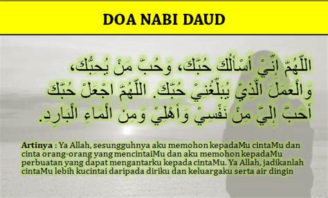 Untuk mengatasi masalah tersebut dikenallah konsep tawakal dalam islam. 3 Doa Nabi Daud : Doa Pelembut Hati, Agar Suara Merdu, dan ...