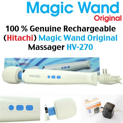 Hot 270r Hitachi Magic Wand Massager Av Powerful Vibrators Magicwands Waterproof Full Body