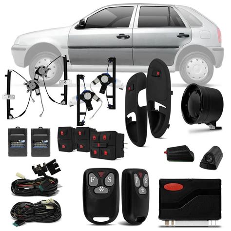 Kit Vidro Elétrico Gol Parati G3 2000 A 2005 Sensorizado Completo 4