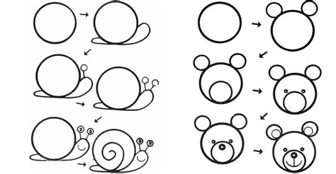 Desenhos Fáceis De Desenhar Passo A Passo Como Dibujar Animales