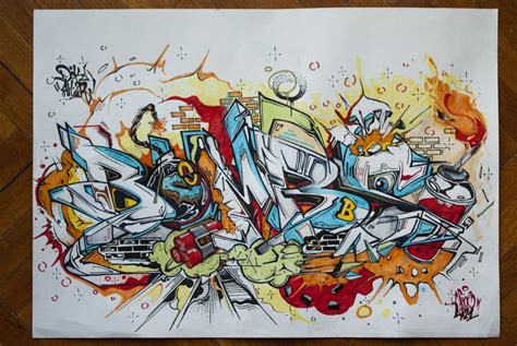 20 Awesome Graffiti Sketches The Art Of Graffiti Sketching