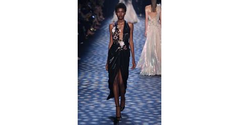 A Model Walked The Runway Wearing The Marchesa Look At Nyfw On Sept Celebrities Wearing
