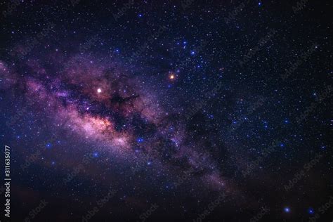 Beauty Of The Milky Way Galaxy Stock Photo Adobe Stock