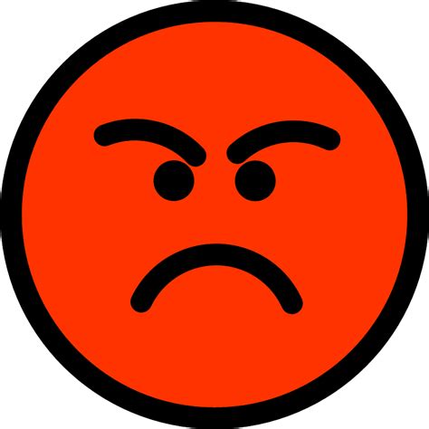 Angry Smiley Clipart