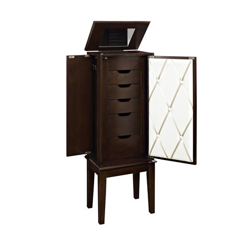 Powell Jewelry Armoire With Mirror And Reviews Wayfair