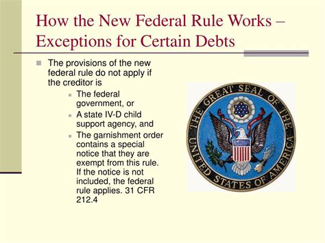 Ppt Protecting Clients Money New Rules On Garnishment Of Exempt