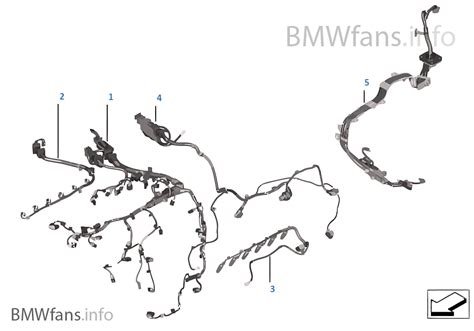 Engine Wiring Harness BMW X F X DX N N Europe