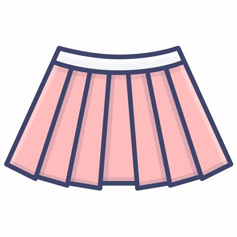 Fluffy Girl Mini Skirt Icon Download On Iconfinder