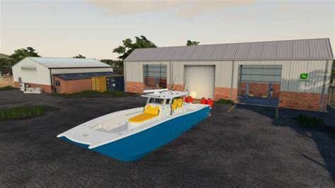 47 Free Man Boat V 10 Fs19 Mods Farming Simulator 19 Mods