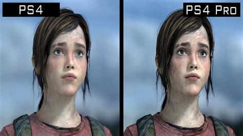 The Last Of Us Ps4 Vs Ps4 Pro Graphics Comparison Youtube