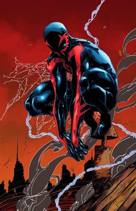 Spider Man 2099 Colours By Crisstianocruz Marvel Spiderman Art