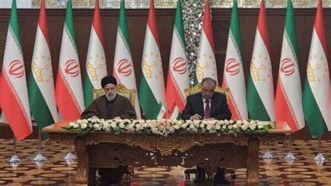 Iran President Visits Tajikistan Pushes For Stronger Relations