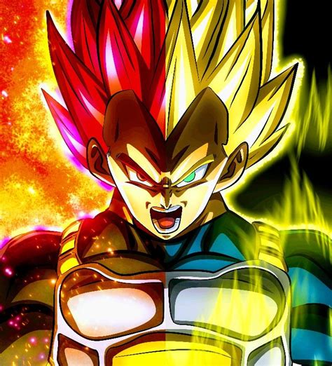 Vegeta Super Saiyan God Dragon Ball Super Anime Dragon Ball Super