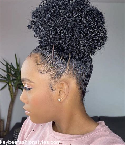Latest Packing Gel Hairstyles For Natural Hair In 2023 And 2024