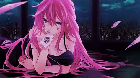 Anime Vocaloid Pink Hair Megurine Luka Anime Girls
