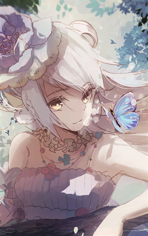 Cute Anime Girl Cute Anime Background Phone 840x1336 Download Hd Wallpaper Wallpapertip