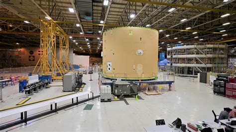 Nasa Boeing Approaching First Major Join Of Second Sls Core Stage