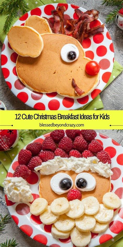 Easy enough for toddlers and preschoolers and many ideas for older kids too. 12-cute-christmas-breakfast-ideas-for-kids-1 | breakfast ...