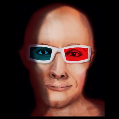 manportrait portrait illustration 3dglasses limelight artwork oakley sunglasses mens