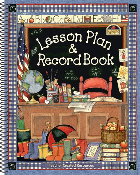 Lesson Plan & Record Book from Susan Winget - TCR3250 | Teacher Created ...
