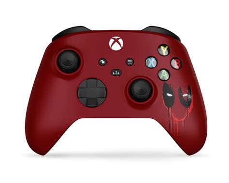 Red Deadpool Xbox Series X Controller And Console Skin Wade Etsy Australia