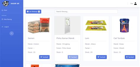 Untuk membuat neraca saldo dari buku besar sebenarnya sangat mudah, kita tinggal memindahkan daftar akun dan saldo di buku besar ke dalam neraca saldo. Source Code PHP Kasir Toko Bangunan dengan CI Berbasis WEB