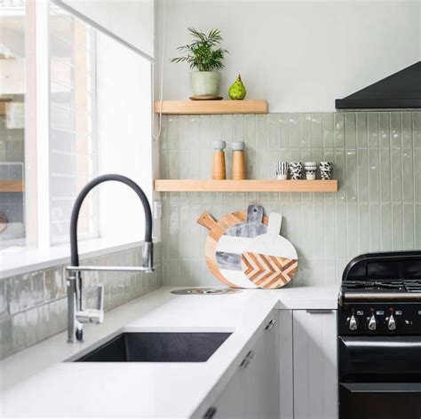 Shop Tile Designs On Instagram Sage Green Kitchen Green Tile