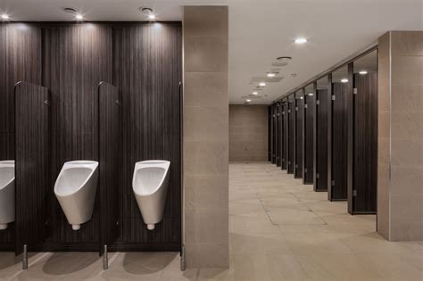 Fully Compliant Office Toilet Cubicles Layouts And Designs Concept