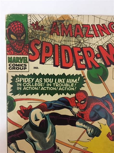 Amazing Spiderman 36 1st App The Looter Marvel Comics 1966 Meses Sin