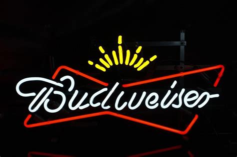 2019 New Budweiser Light Neon Light Bar Pub Sign From Feasting 85 43