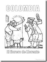 Free printable hibiscus coloring pages for kids. Colorear dibujos El Florero de Llorente | Colorear dibujos ...