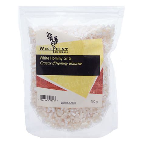 White Hominy Grits 400g The Gourmet Warehouse