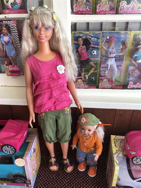 My Size Barbie And Niki My Size Barbie Barbie Size