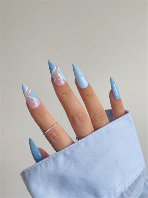 Gorgeous Light Blue Nails To Spruce Up Your Look Le Chic Street