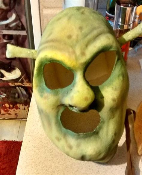Shrek Mask Etsy Shrek Mask Etsy