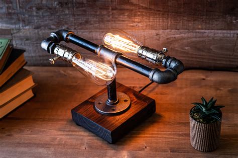 Table Lamp Desk Lamp Edison Steampunk Lamp Rustic Home Decor T For