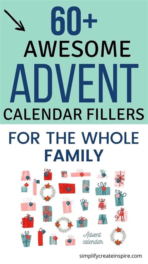 The Ultimate List Of Advent Calendar Fillers For Kids Teens And Adults