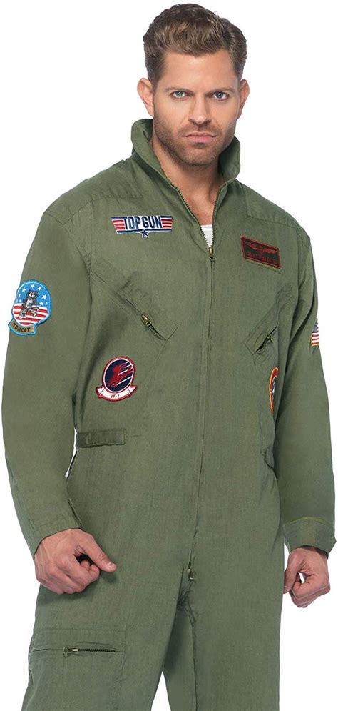 Top Gun Flight Suit Costume Hollywood Jackets Blog