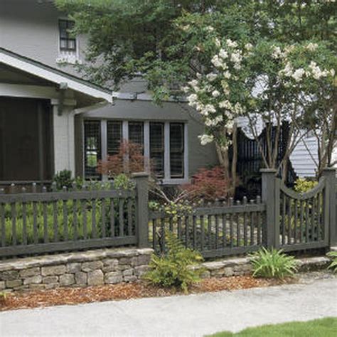 34 The Best Front Fence Ideas For Your Home Popy Home Backyard