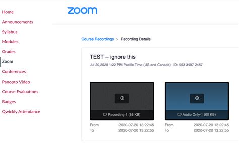Zoom Default Recording Changes Effective March 26th 2021 Higher Ed