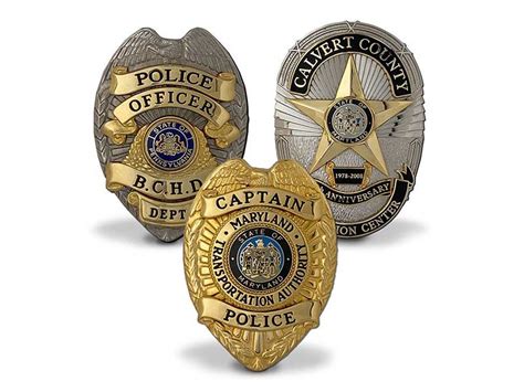 Police Badge Maker Companies Baltimore Md Irvin H Hahn