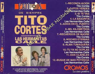 Melodias De Colombia Hermanitas Calle Tito Cortes Exitos De