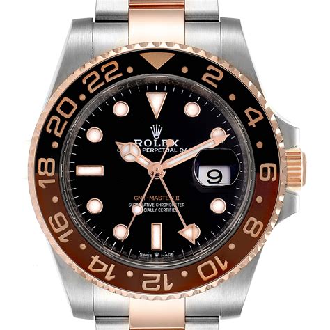 Rolex Gmt Master Ii Steel Everose Gold Mens Watch 126711 Swisswatchexpo