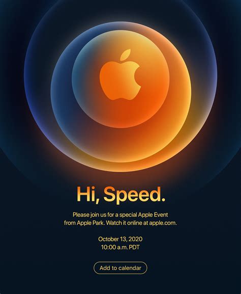 Apple Officially Announces Iphone 12 Reveal Event For October 13th