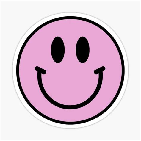 Stickers Labels And Tags Be Happy Smiley Face Sticker Paper And Party