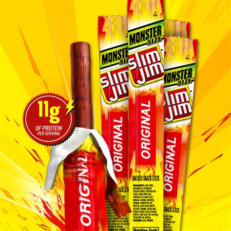 Slim Jim Original Stick Conagra Foodservice