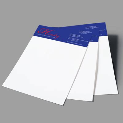 Headed paper is blank paper that carries a person or firm's contact details at the top. Headed Paper - SIGNMAN